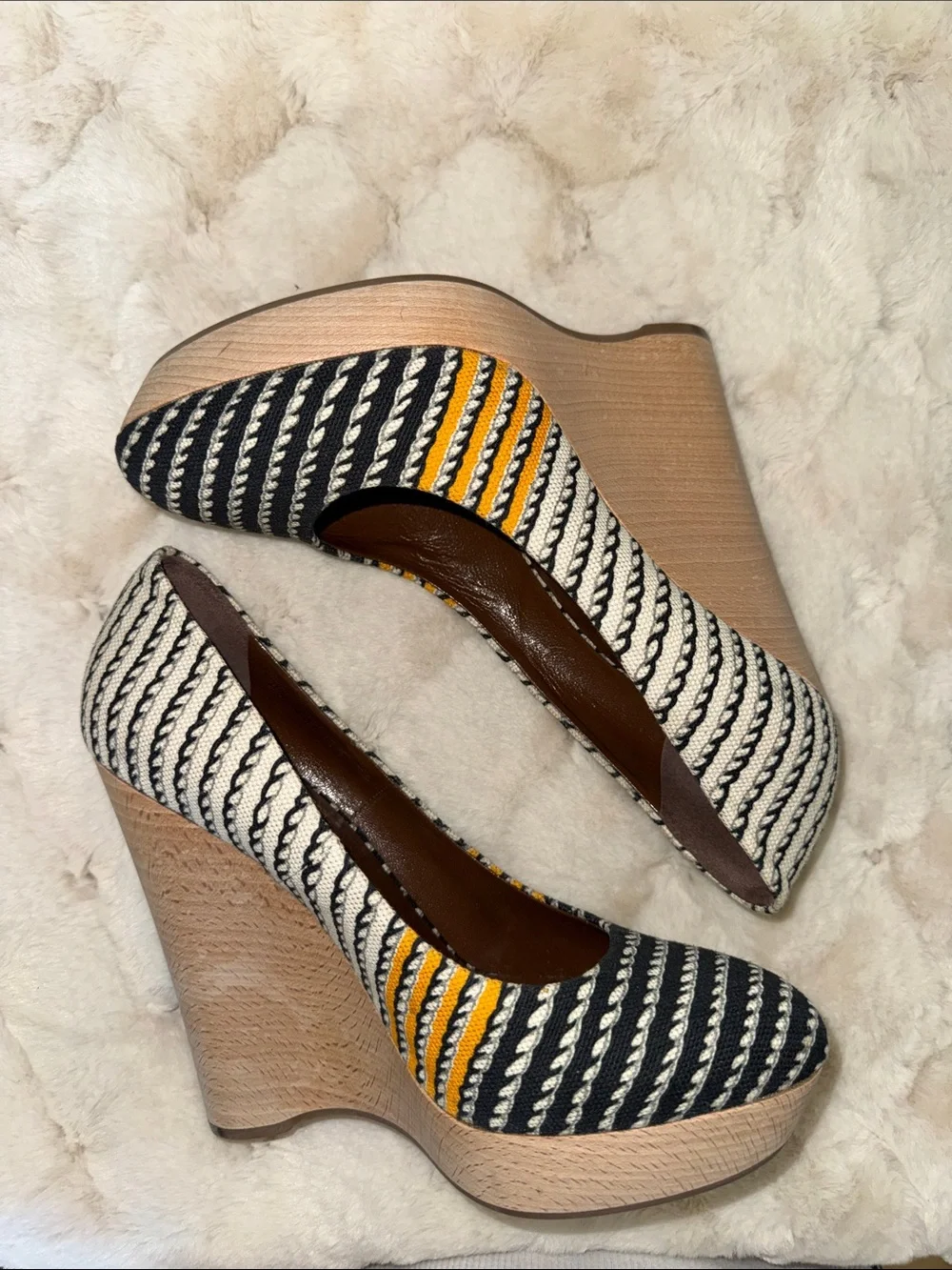 Saint Laurent Maryna Platform Wedge Pumps 2011